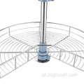 Cesta de tração giratória de cozinha para armazenamento de gavetas